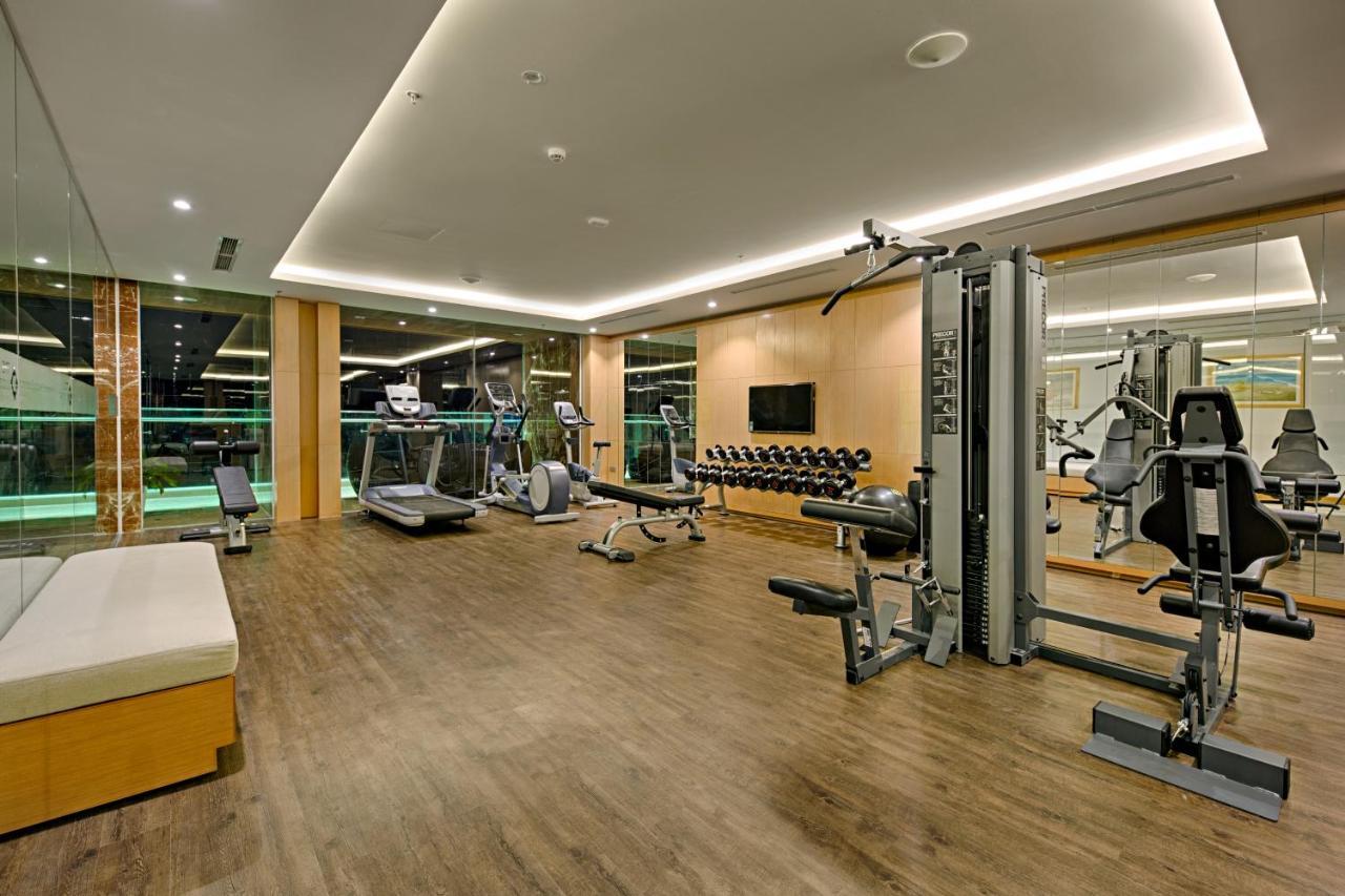 Tms岘港海滩酒店 外观 照片 The gym at the hotel